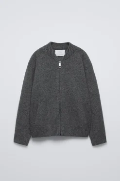 Niños ZARA 6 - 14 Años·Punto<BOMBER CREMALLERA PUNTO CON LANA