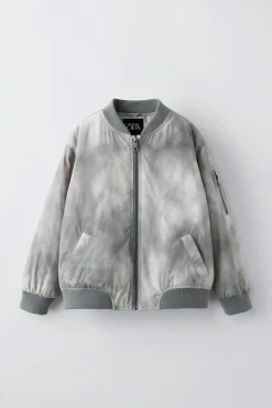 Niños ZARA 6 - 14 Años·Abrigos<BOMBER NYLON TIE DYE