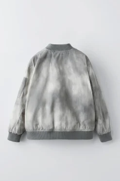 Niños ZARA 6 - 14 Años·Abrigos<BOMBER NYLON TIE DYE