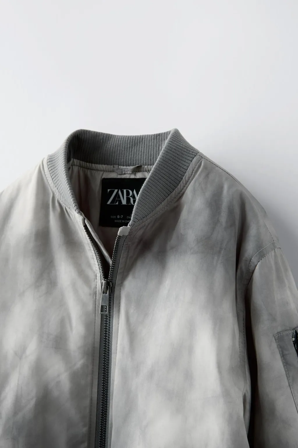 Niños ZARA 6 - 14 Años·Abrigos<BOMBER NYLON TIE DYE