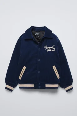 Niños ZARA 6 - 14 Años·Abrigos<BOMBER PANA ACOLCHADA