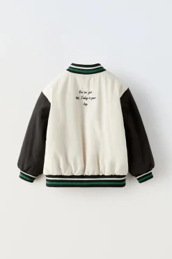 Niños ZARA 1½ - 6 Años·Abrigos|6 - 18 Meses·Abrigos / Buzos<BOMBER PARCHE