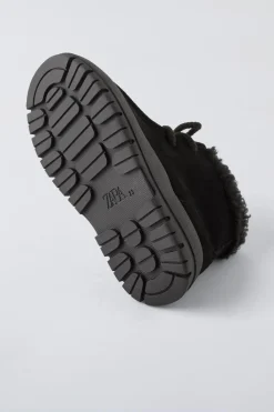 Niños ZARA 1½ - 6 Años·Zapatos|1½ - 6 Años·Zapatos<BOTA BORDÓN PIEL