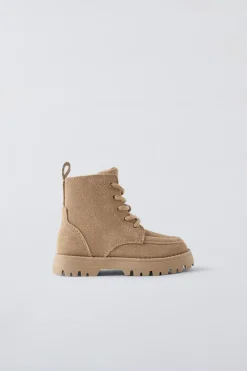 Niños ZARA 1½ - 6 Años·Zapatos|1½ - 6 Años·Zapatos<BOTA CORDONES PIEL
