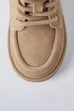 Niños ZARA 1½ - 6 Años·Zapatos|1½ - 6 Años·Zapatos<BOTA CORDONES PIEL