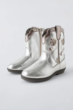 Niños ZARA 1½ - 6 Años·Zapatos<BOTA COWBOY METALIZADA