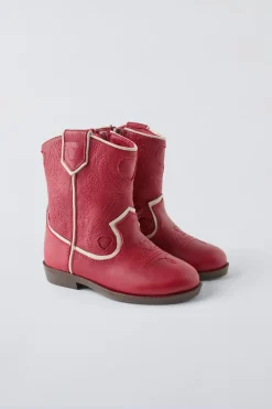 Niños ZARA 1½ - 6 Años·Zapatos<BOTA COWBOY PIEL