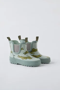 Niños ZARA 1½ - 6 Años·Zapatos|1½ - 6 Años·Zapatos<BOTA DE AGUA COCODRILO