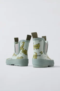 Niños ZARA 1½ - 6 Años·Zapatos|1½ - 6 Años·Zapatos<BOTA DE AGUA COCODRILO