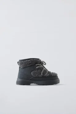 Niños ZARA 1½ - 6 Años·Zapatos|1½ - 6 Años·Zapatos<BOTA PELO CONTRASTE