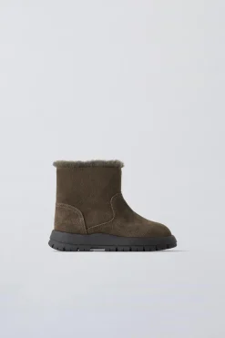 Niños ZARA 1½ - 6 Años·Zapatos|1½ - 6 Años·Zapatos<BOTA PIEL FORRADA
