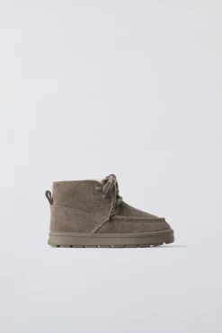 Niños ZARA 1½ - 6 Años·Zapatos|1½ - 6 Años·Zapatos<BOTA PIEL FORRADA