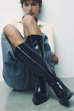 Best BOTA TACÓN COWBOY Mujer Zapatos
