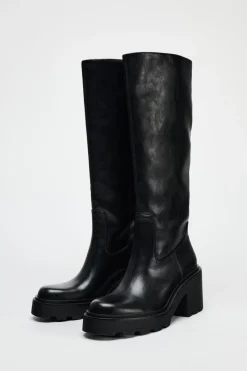 Best BOTA TACÓN SUELA TRACK Mujer Zapatos