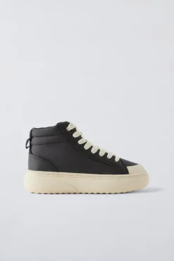 Niños ZARA 6 - 14 Años·Zapatos|6 - 14 Años·Zapatos<BOTÍN DEPORTIVO TEJIDO