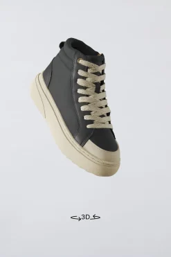 Niños ZARA 6 - 14 Años·Zapatos|6 - 14 Años·Zapatos<BOTÍN DEPORTIVO TEJIDO