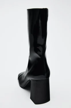 Best BOTÍN EFECTO ACHAROLADO Mujer Zapatos