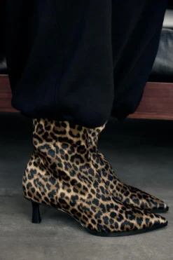 Best BOTÍN TACÓN KITTEN ESTAMPADO ANIMAL Mujer Zapatos