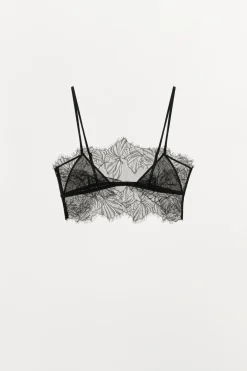 New BRALETTE BANDEAU COMBINADO ENCAJE Mujer Lenceria