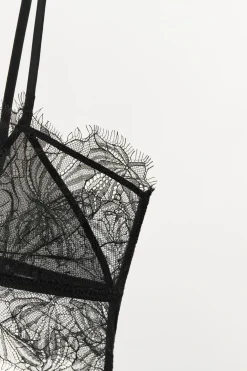 New BRALETTE BANDEAU COMBINADO ENCAJE Mujer Lenceria