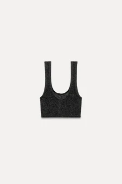 Best BRALETTE RED SEAMLESS HILO METALIZADO Mujer Tops / Bodies