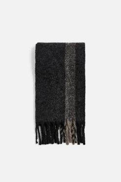 Sale BUFANDA CUADROS TEXTURA CEPILLADO Hombre Accesorios