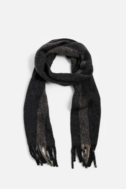 Sale BUFANDA CUADROS TEXTURA CEPILLADO Hombre Accesorios