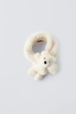 Niños ZARA 1½ - 6 Años·Accesorios|6 - 14 Años·Accesorios<BUFANDA EFECTO PELO OSITO