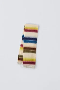 Niños ZARA 6 - 14 Años·Accesorios|6 - 14 Años·Accesorios<BUFANDA MAXI RAYAS