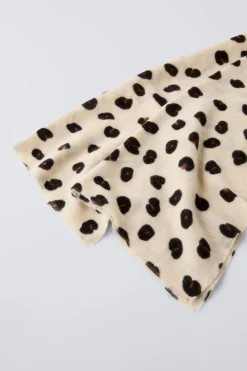Niños ZARA 6 - 14 Años·Accesorios|Accesorios / Zapatos / 0 - 14 Años<BUFANDA TACTO SUAVE ANIMAL PRINT