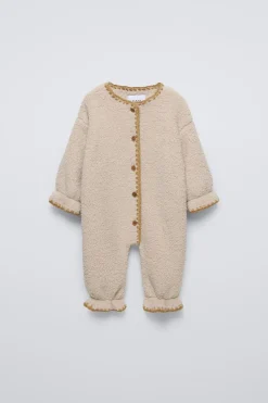 Niños ZARA 6 - 18 Meses·Conjuntos|6 - 18 Meses·Abrigos / Buzos<BUZO BORREGUILLO