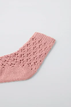 Niños ZARA 0 - 6 Meses·Punto|0 - 6 Meses·Ropa Interior / Pijamas<CALCETÍN CON LANA