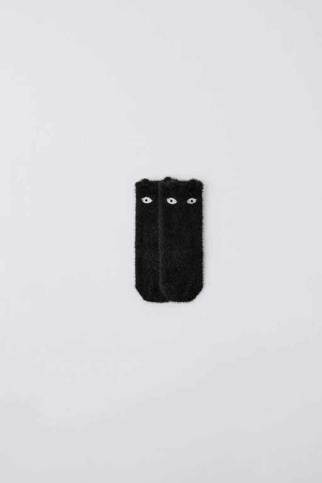 Niños ZARA 1½ - 6 Años·Ropa Interior / Calcetines|6 - 14 Años·Ropa Interior / Calcetines<CALCETÍN EFECTO PELO GATO