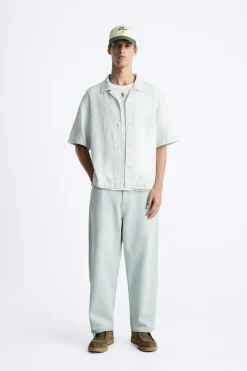 Best CAMISA ALGODÓN - LINO Hombre Camisas