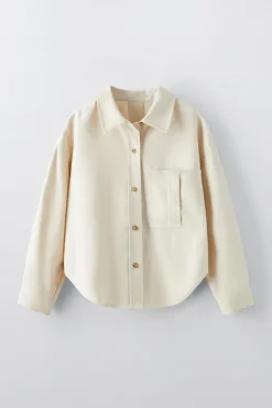 Niños ZARA 6 - 14 Años·Blusas / Camisas|6 - 14 Años·Total Look<CAMISA BOLSILLO