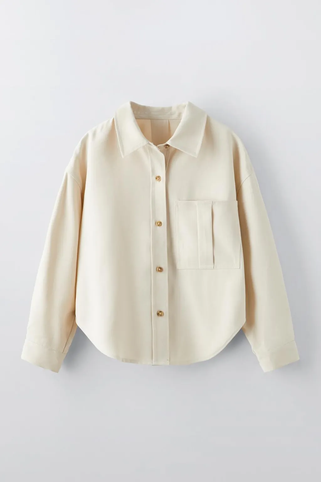 Niños ZARA 6 - 14 Años·Blusas / Camisas|6 - 14 Años·Total Look<CAMISA BOLSILLO