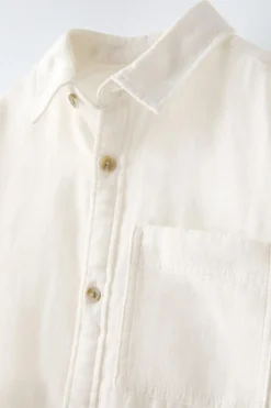 Niños ZARA 1½ - 6 Años·Camisas / Sobrecamisas|1½ - 6 Años·Trajes<CAMISA BOLSILLO