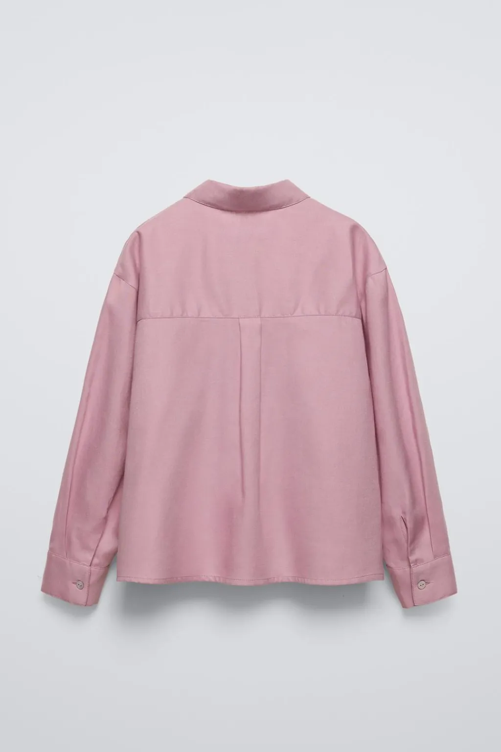 Niños ZARA 6 - 14 Años·Blusas / Camisas<CAMISA BORDADO BOLSILLO