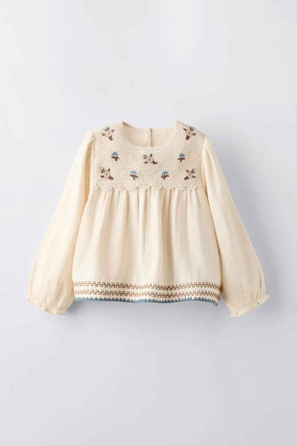 Niños ZARA 1½ - 6 Años·Camisas<CAMISA BORDADOS