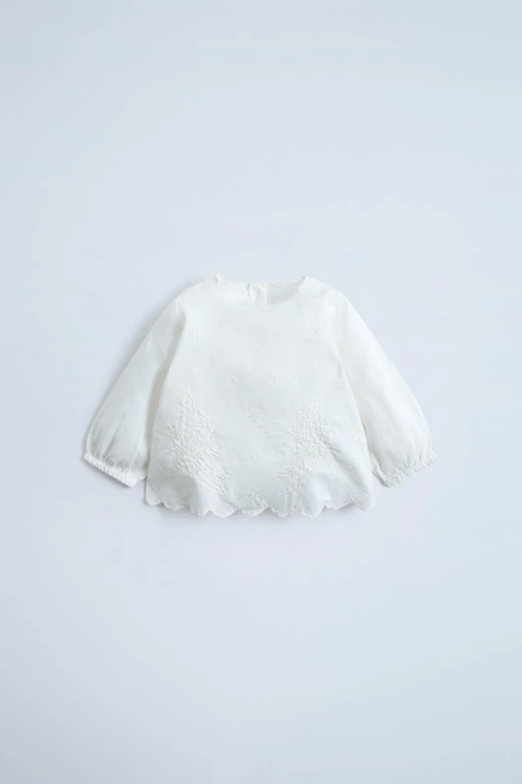 Niños ZARA 0 - 6 Meses·Bodies / Camisas|0 - 6 Meses·Básicos<CAMISA BORDADOS