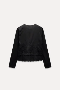 Discount CAMISA BORDADOS LAZADAS Mujer Camisas / Blusas