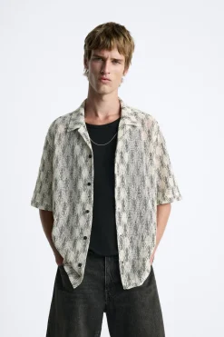 Best CAMISA CALADOS CONTRASTE Hombre Camisas