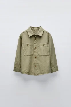 Niños ZARA 1½ - 6 Años·Camisas / Sobrecamisas<CAMISA CALENTITO