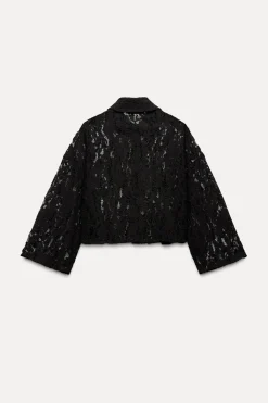 Best CAMISA CORTA ENCAJE Mujer Camisas / Blusas