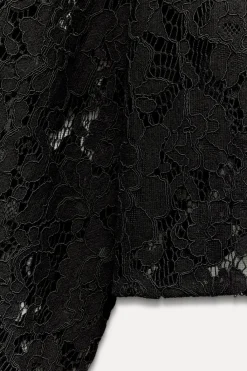 Best CAMISA CORTA ENCAJE Mujer Camisas / Blusas