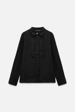 Best CAMISA CREPE ENTREDOSES Mujer Camisas / Blusas