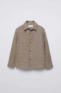 Niños ZARA 6 - 14 Años·Camisas / Sobrecamisas<CAMISA CUADROS