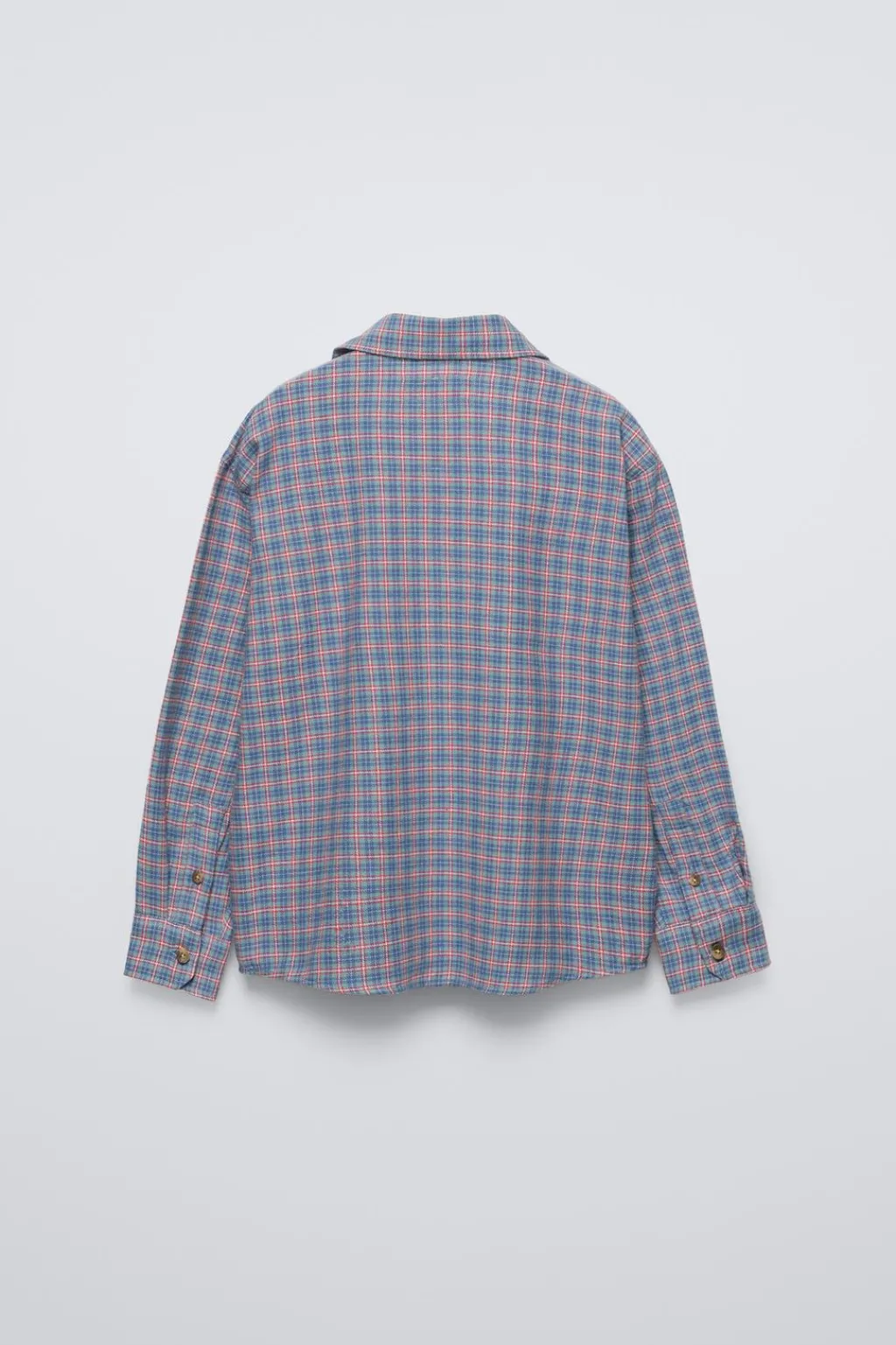 Niños ZARA 6 - 14 Años·Camisas / Sobrecamisas<CAMISA CUADROS FRANELA