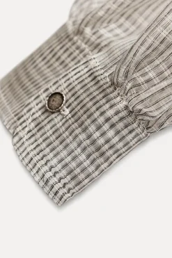 Discount CAMISA CUADROS LAZO ZW COLLECTION Mujer Camisas / Blusas