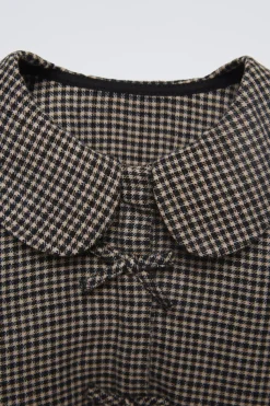 Niños ZARA 1½ - 6 Años·Camisas|1½ - 6 Años·Total Look<CAMISA CUADROS LAZOS